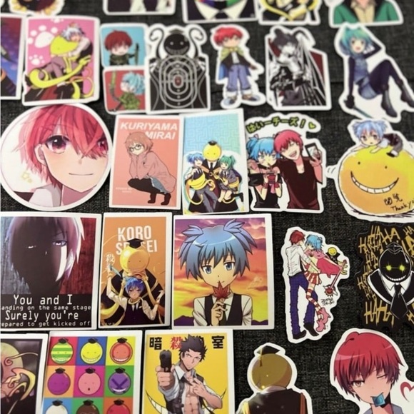 Assassination Classroom Sticker Set 50 pcs Japanese Anime - Picture 5 of 6